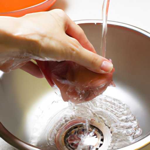 Step 3: Rinse with Clean Water