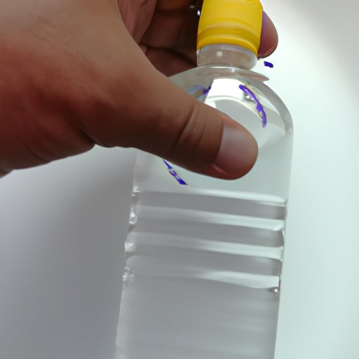 Use White Vinegar and Water Solution