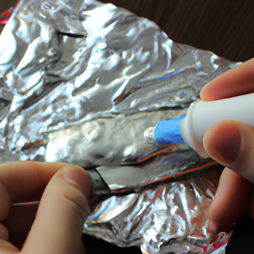 Rubbing Silver with Aluminum Foil and Toothpaste