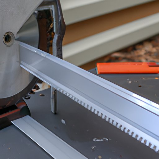 How to Use a Miter Saw for Precise Cuts in Aluminum Gutters