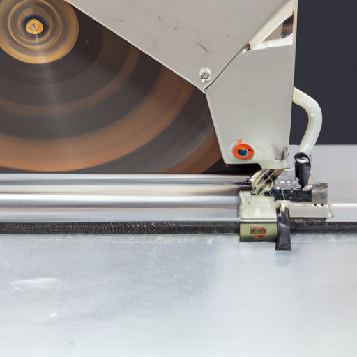 Utilize a Miter Saw for Precision Cuts on Aluminum Screen Frames