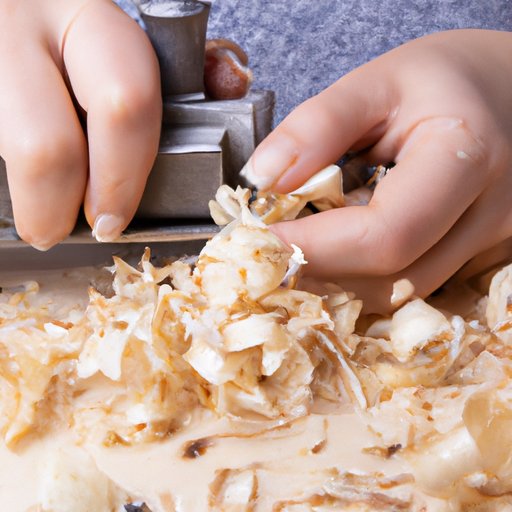 Carefully Remove the Bits and Clean Up Any Shavings