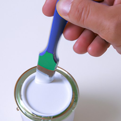 Applying a DIY Touch Up Paint Kit