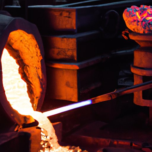 Crafting Aluminum in a Smelting Furnace