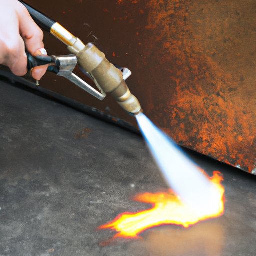 Applying Heat with a Blowtorch