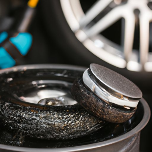 Cleaning Wheels with Metal Polish