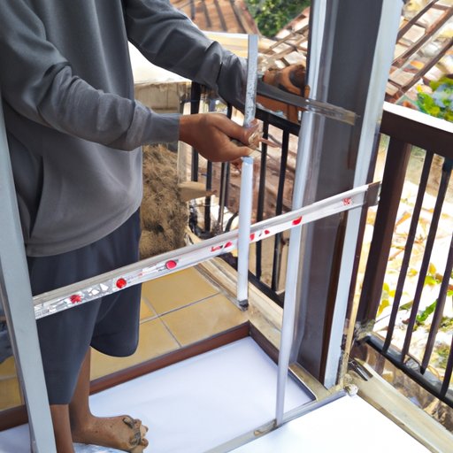 Measure the Porch Area and Choose an Appropriate Aluminum Frame System