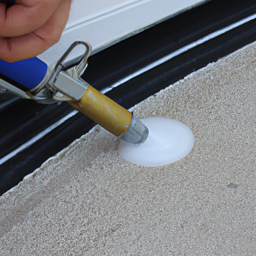 Allow the Sealant to Dry Thoroughly and Inspect for Any Leaks or Cracks