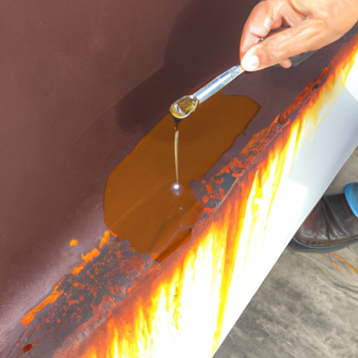 Apply Rust Preventative Oil to Exposed Surfaces