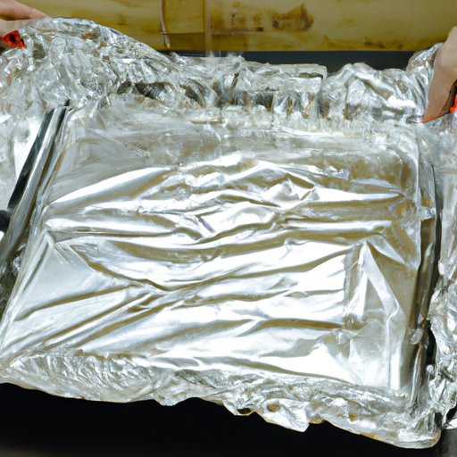 How to Line Baking Sheets with Aluminum Foil for Easy Cleanup