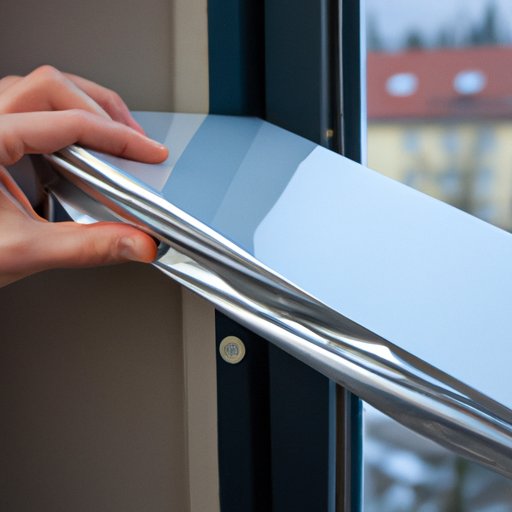How to Install Aluminum Wrapping on Your Windows