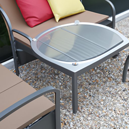 Mixing and Matching Aluminum Outdoor Furniture with Other Materials