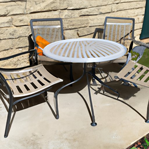 Tips on Maintaining and Caring for Aluminum Patio Furniture