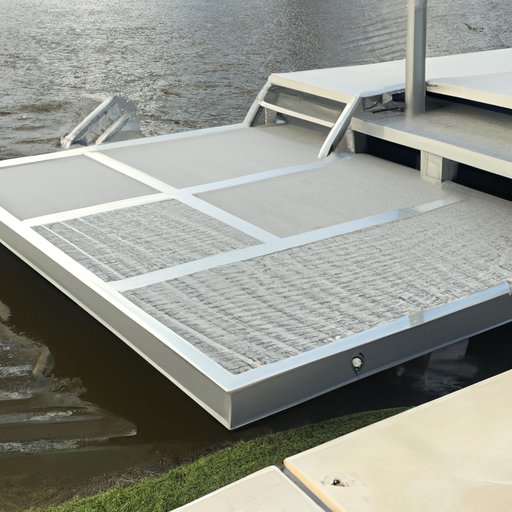 The Advantages of Installing Patriot Docks Low Profile Floating Dock Aluminum Decking