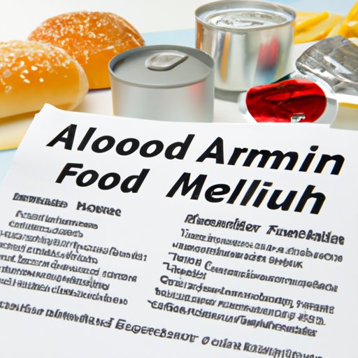 Review of Common Processed Foods with Aluminum Additives