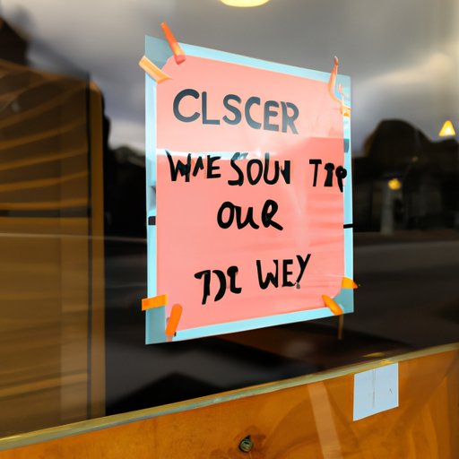 Perspectives from Local Businesses Affected by Closure