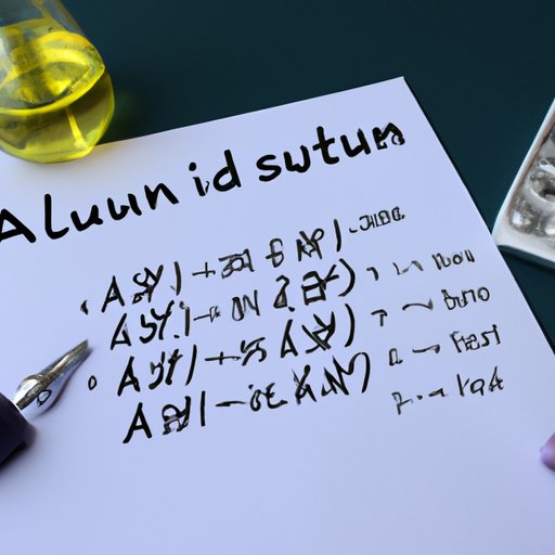 How to Calculate the Formula for Aluminum Sulfide
