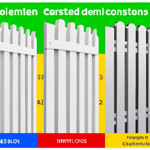 Cost Comparison of Different Types of White Aluminum Fencing