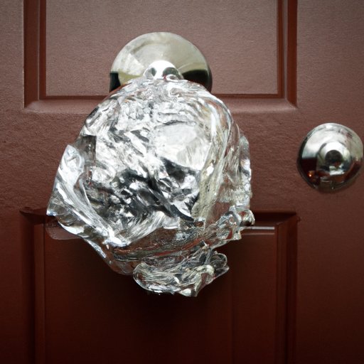 An Easy Trick to Keep Strangers out of Your Home: Use Aluminum Foil on Your Door Knobs