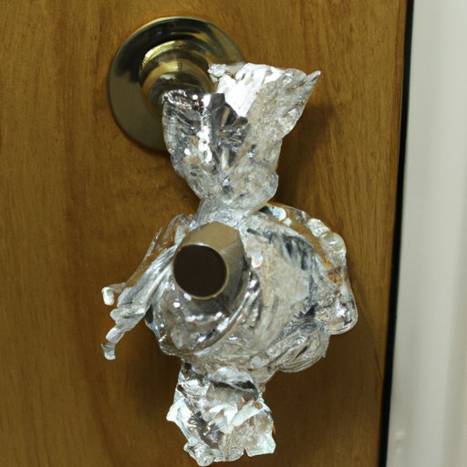 Why You Should Wrap Aluminum Foil Around Your Door Knob For Extra Security