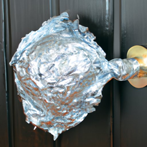 Why You Should Consider Wrapping Your Doorknob in Aluminum Foil When Home Alone