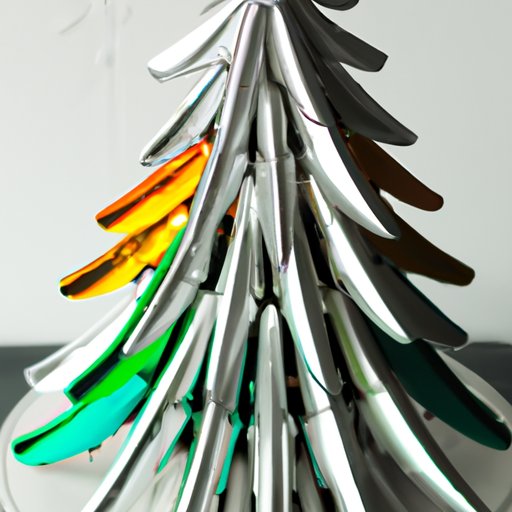 Bringing Holiday Cheer with an Aluminum Christmas Tree Color Wheel