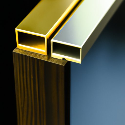 Exploring the Benefits of Aluminum Edge Profile Brass in Architectural Design