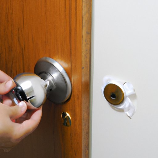 How to Use Aluminum Foil to Stop Door Knob Rattles and Install an Aluminum Foil Door Knob
