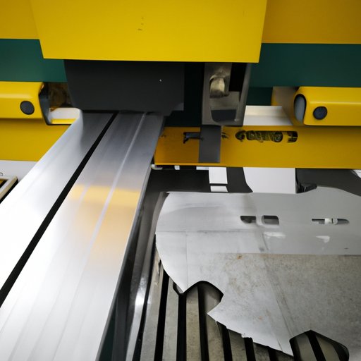 An In-Depth Look at the Aluminum Profile Cutting Machine HWJ L455 Factory