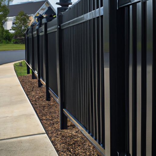 Enhancing Outdoor Home Design with Black Aluminum Fencing