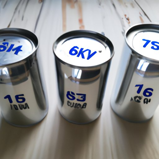 How Many Cans in a Pound of Aluminum? A Comprehensive Guide
