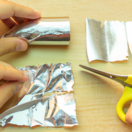 How to Sharpen Scissors with Aluminum Foil