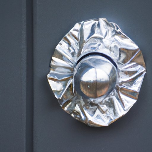 Wrapping Your Doorknob in Aluminum Foil When Home Alone: An Easy and Effective Security Measure
